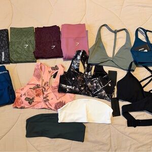 GYMSHARK, DARC SPORT & ALPHALETE BUNDLE